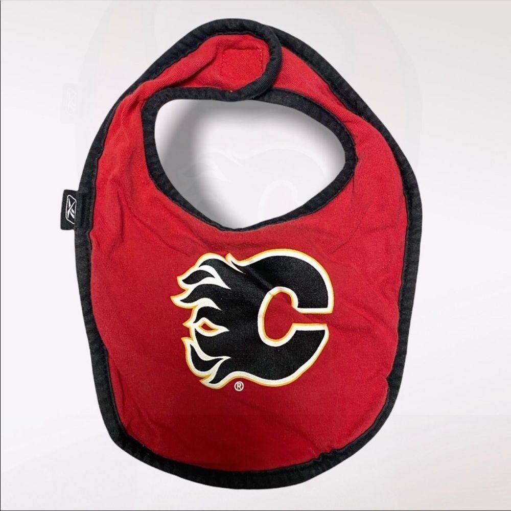 Calgary Flames Baby Bib
